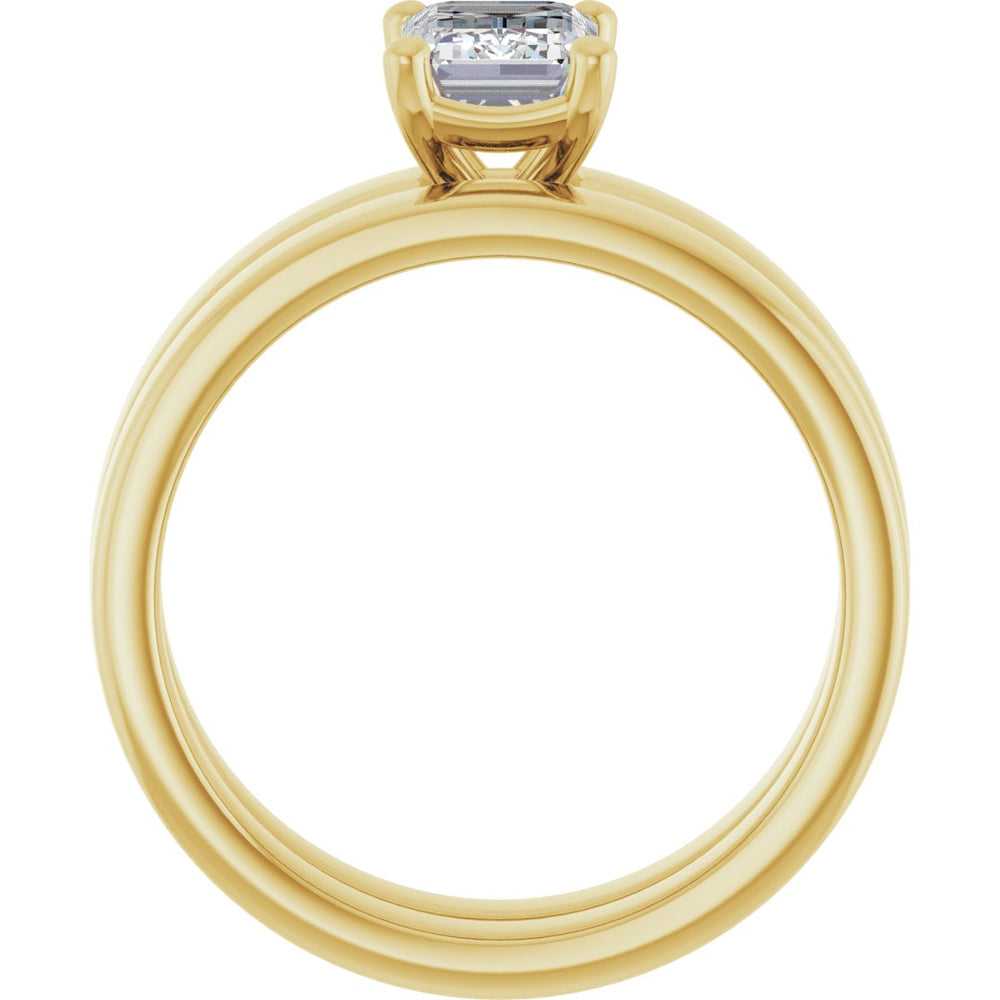 
                  
                    14K Yellow Emerald 1 ct Engagement Ring
                  
                