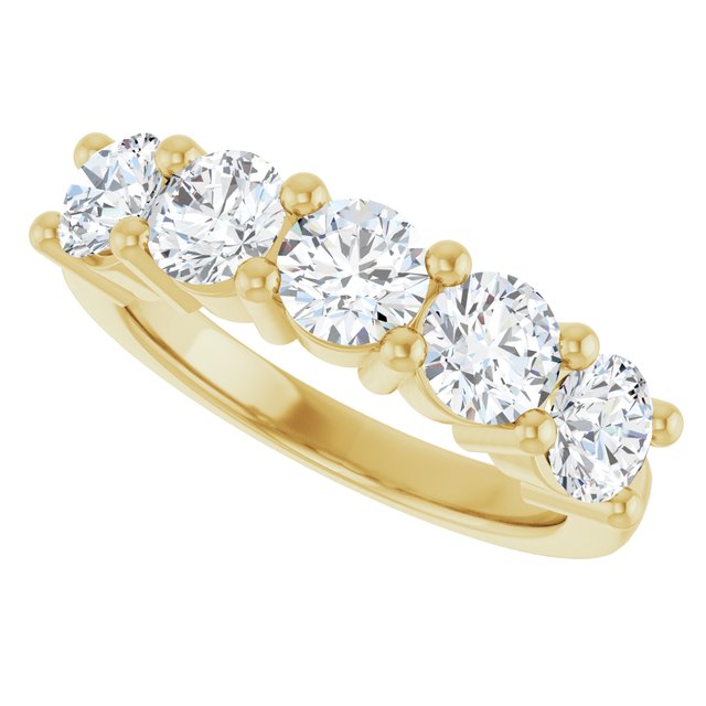 
                  
                    14K Yellow 2 1/2 CTW Lab-Grown Diamond Anniversary Band
                  
                
