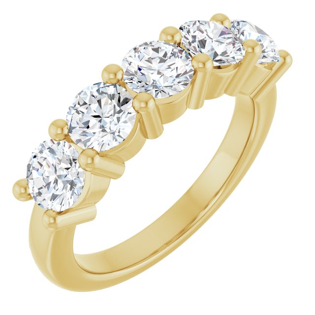 
                  
                    14K Yellow 2 1/2 CTW Lab-Grown Diamond Anniversary Band
                  
                