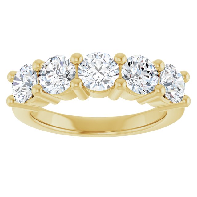 
                  
                    14K Yellow 2 1/2 CTW Lab-Grown Diamond Anniversary Band
                  
                