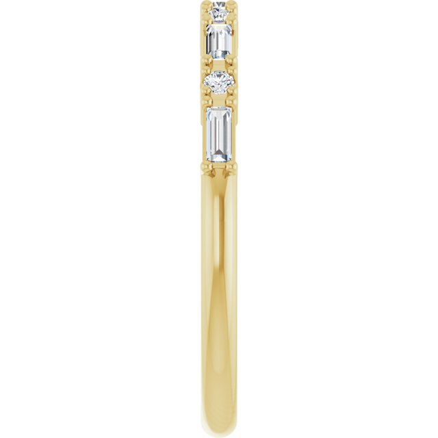 
                  
                    14K Yellow 1/5 CTW Natural Diamond Anniversary Band
                  
                