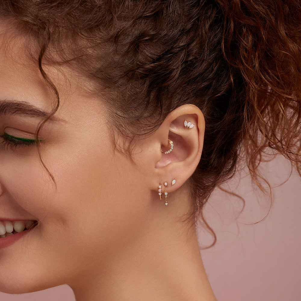 
                  
                    CELESTIA | Opal and Lab-Grown Diamond Drop Earring
                  
                