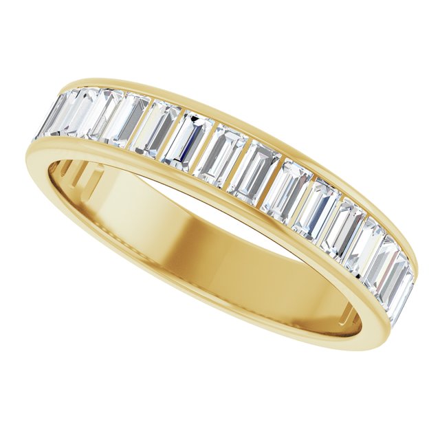 
                  
                    14K Yellow 9/10 CTW Lab-Grown Diamond Anniversary Band Size 7
                  
                