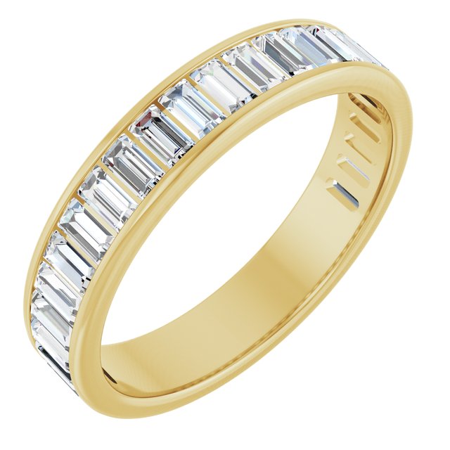
                  
                    14K Yellow 9/10 CTW Lab-Grown Diamond Anniversary Band Size 7
                  
                