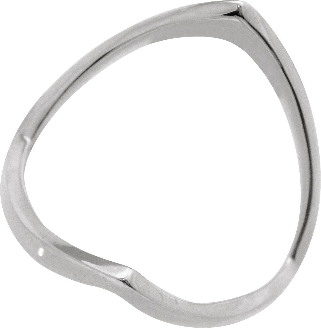 Platinum V Ring