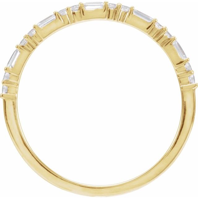 
                  
                    14K Yellow 1/5 CTW Natural Diamond Stackable Ring
                  
                