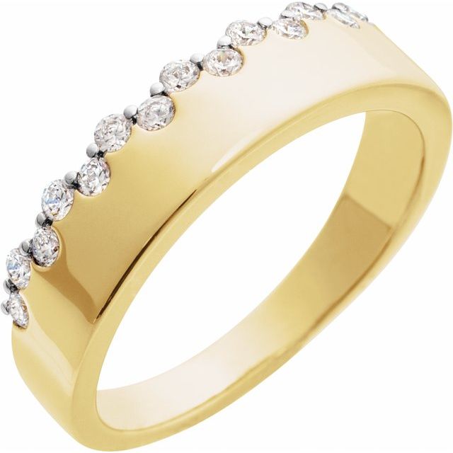 
                  
                    14K Yellow 1/3 CTW Natural Diamond Ring
                  
                