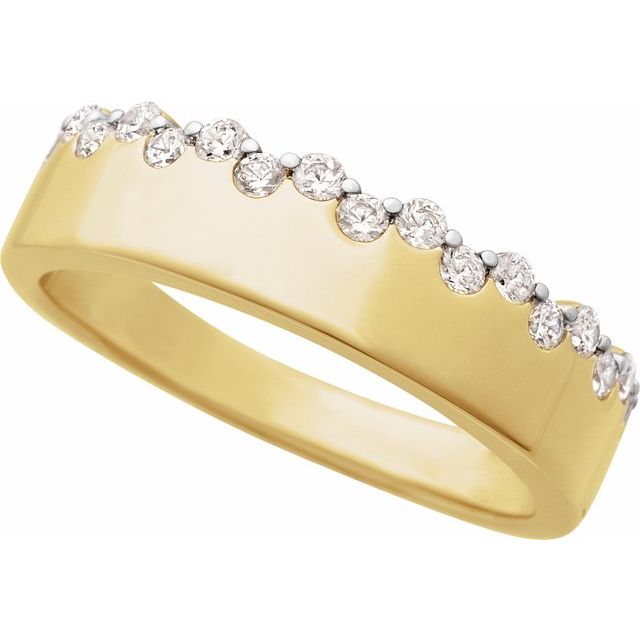
                  
                    14K Yellow 1/3 CTW Natural Diamond Ring
                  
                