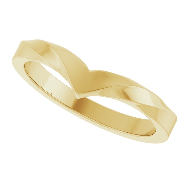 
                  
                    14K Yellow Contour Band
                  
                