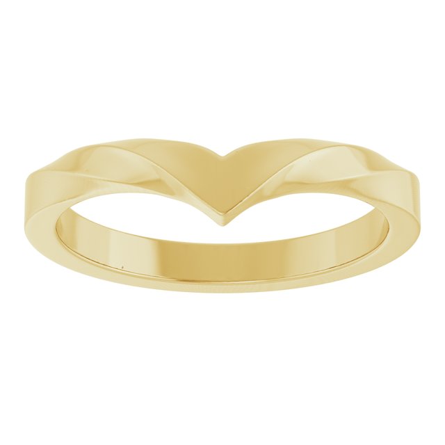 
                  
                    14K Yellow Contour Band
                  
                