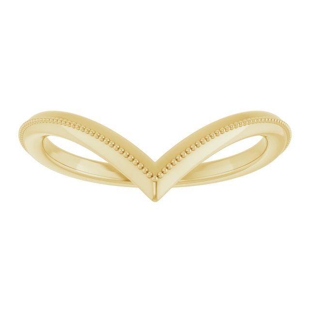 
                  
                    14K Yellow Contour Band
                  
                