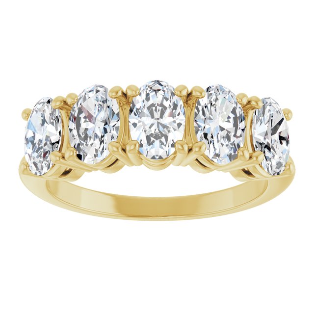 
                  
                    14K Yellow 2 CTW Lab-Grown Diamond Anniversary Band
                  
                