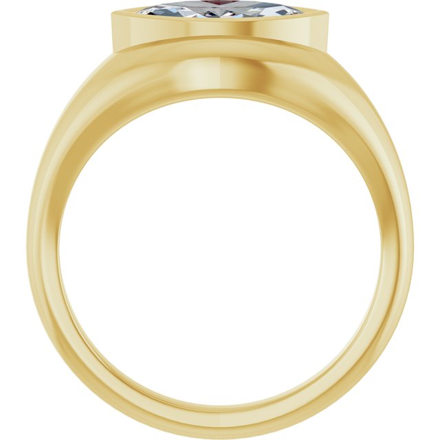 14K Yellow 10x5 mm Marquise Ring Mounting