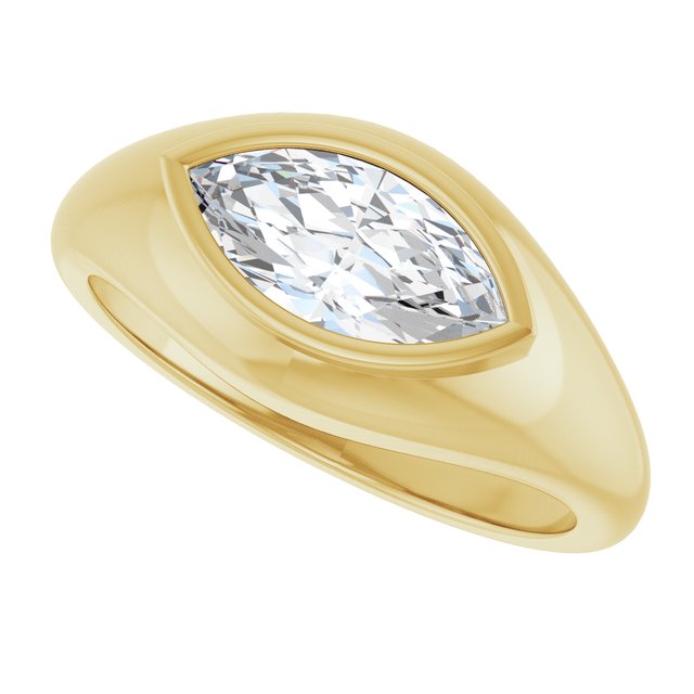 
                  
                    14K Yellow 10x5 mm Marquise Ring Mounting
                  
                