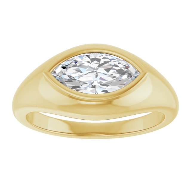 
                  
                    14K Yellow 10x5 mm Marquise Ring Mounting
                  
                