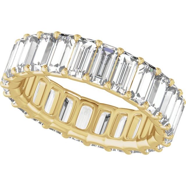 
                  
                    14K Yellow 4 3/4 CTW Lab-Grown Diamond Low Profile Eternity Band
                  
                