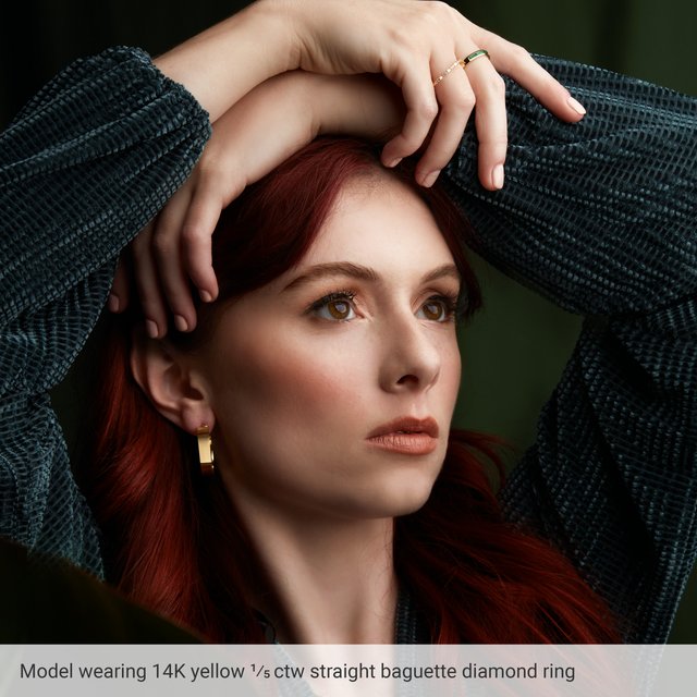 
                  
                    14K Yellow 1/5 CTW Natural Diamond Stackable Ring
                  
                