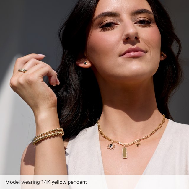 
                  
                    14K Yellow Cross Charm/Pendant
                  
                