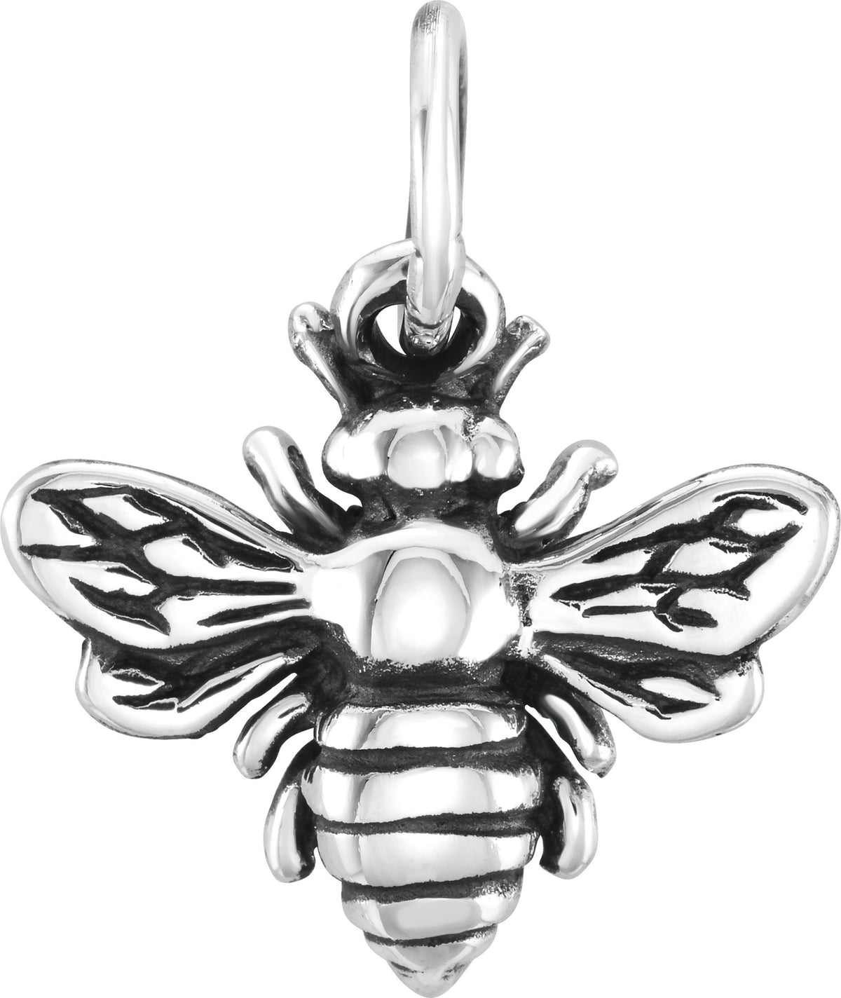 Sterling Silver Honey Bee Charm/Pendant
