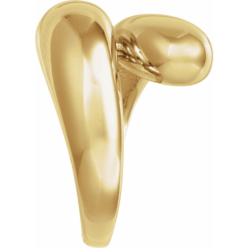 
                  
                    14K Yellow Bypass Ring
                  
                
