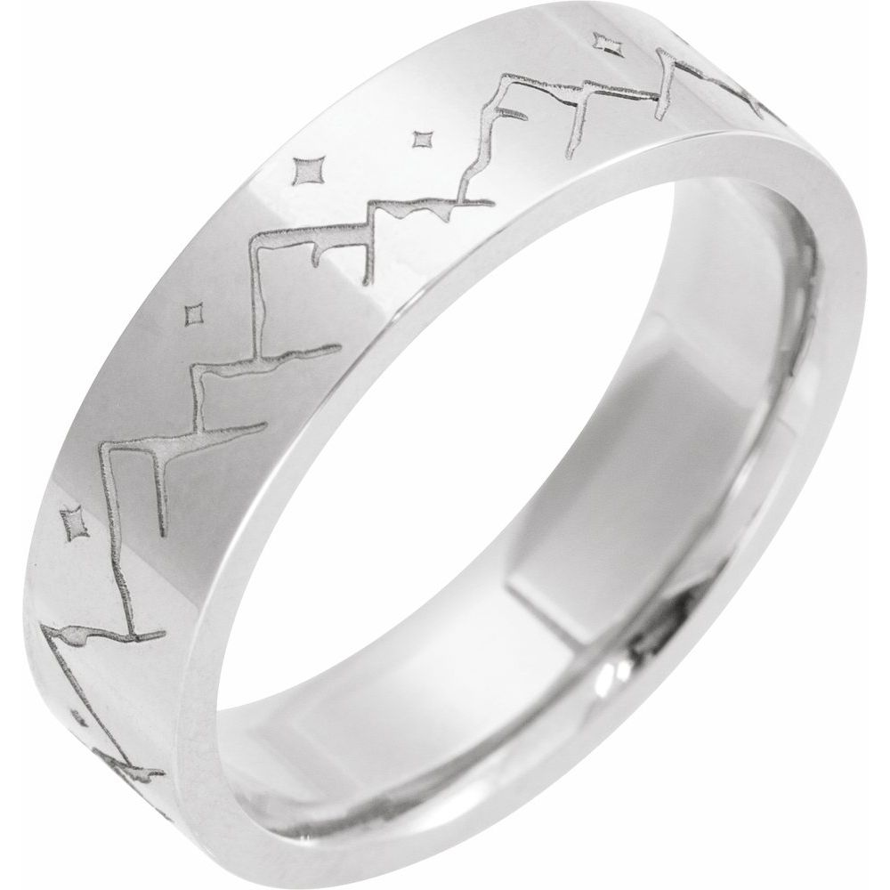 
                  
                    Continuum Sterling Silver 6 mm Nature Inspired
                  
                