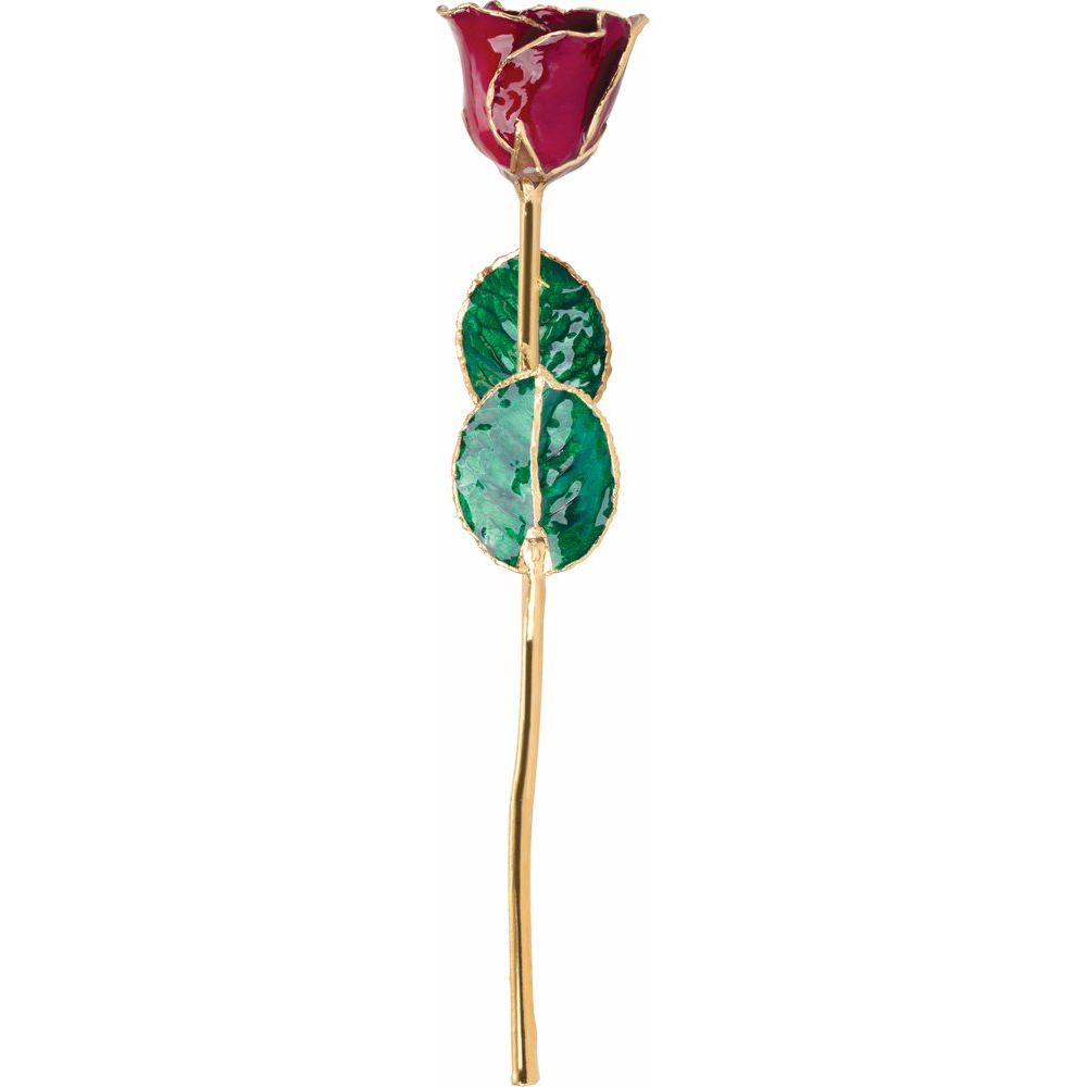 
                  
                    24k Gold Trimmed Birthstone Roses
                  
                