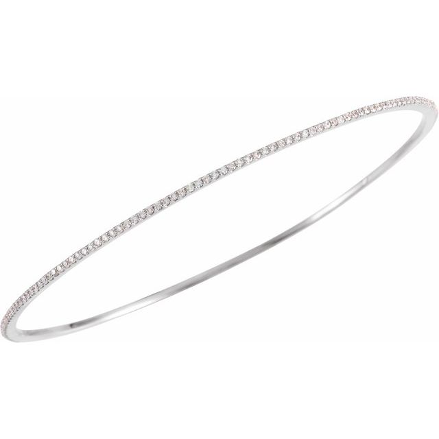 Accented Bangle Bracelet