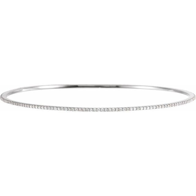 Accented Bangle Bracelet