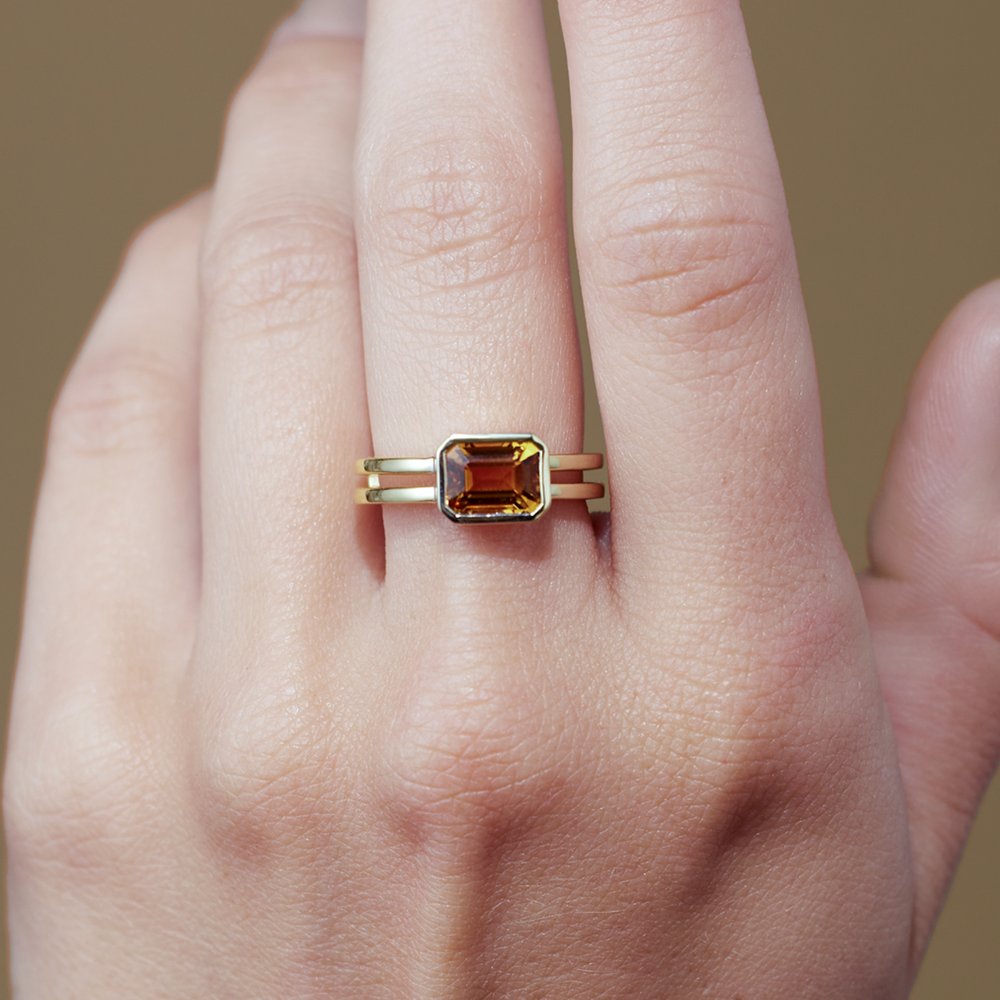 
                  
                    14K Yellow Natural Citrine Ring
                  
                