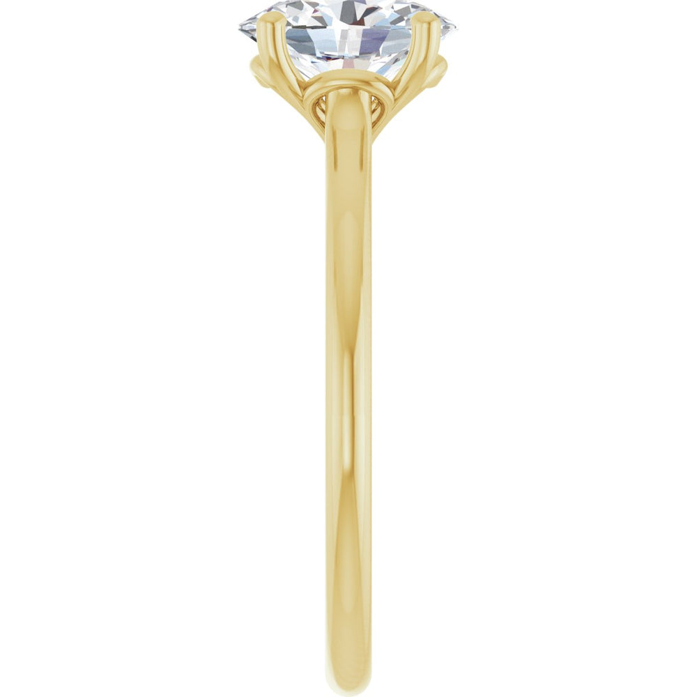 
                  
                    14K Yellow Oval 1 ct Engagement Ring
                  
                