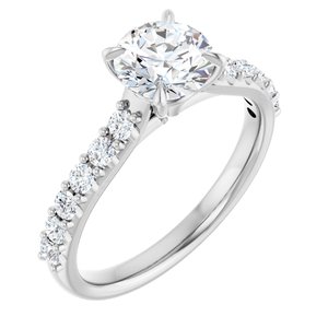 Aurora Engagement Ring Setting