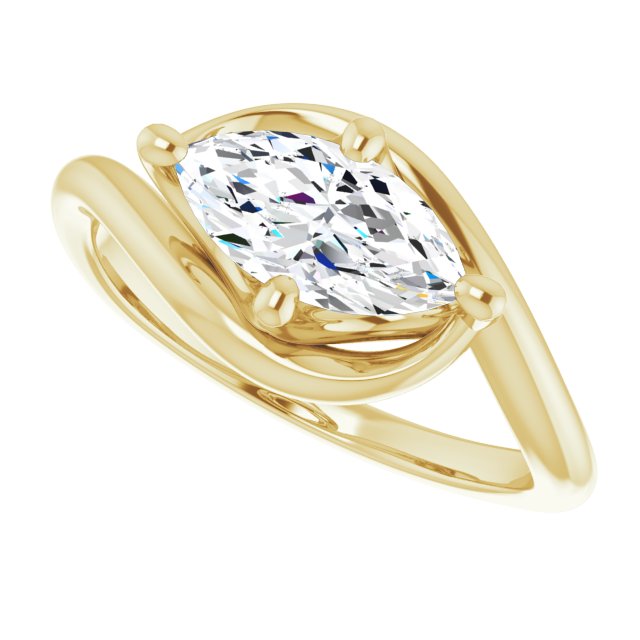 
                  
                    14K Yellow  10x5 mm Marquise Ring Mounting
                  
                