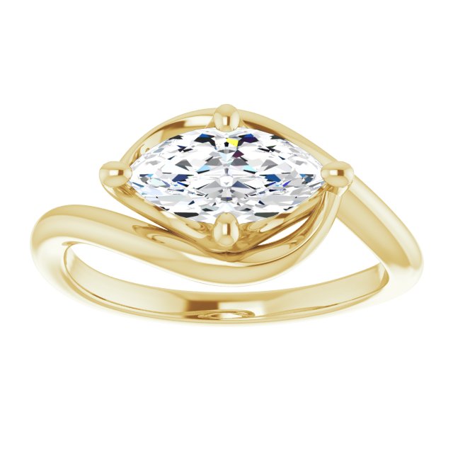 
                  
                    14K Yellow  10x5 mm Marquise Ring Mounting
                  
                