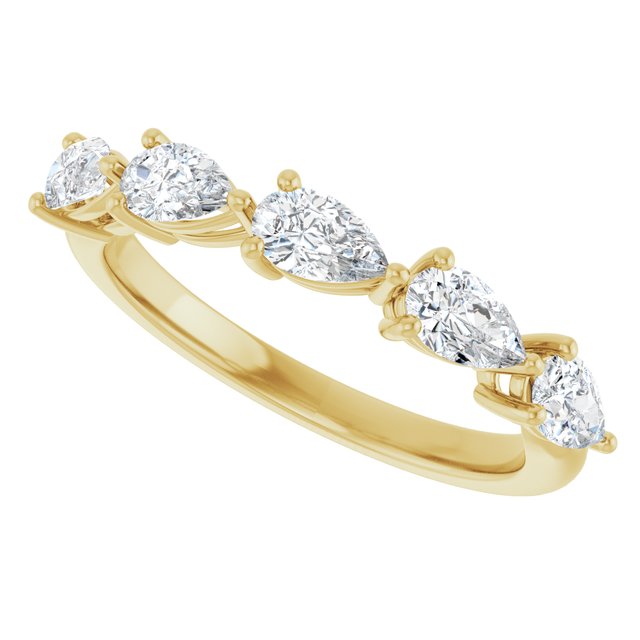 
                  
                    14K Yellow 1 CTW Natural Diamond Anniversary Band
                  
                