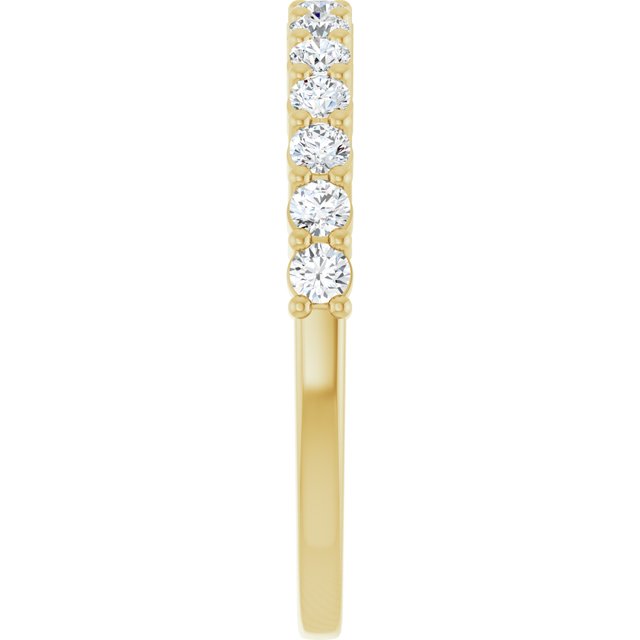 
                  
                    14K Yellow 3/8 CTW Lab-Grown Diamond Anniversary Band
                  
                