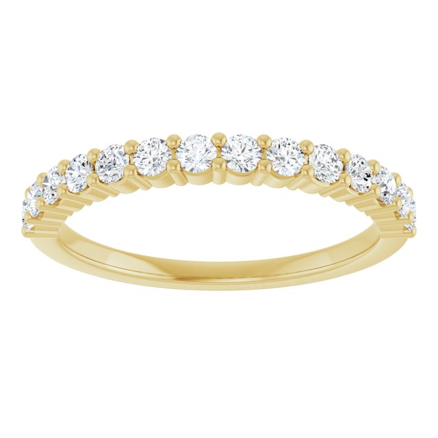 
                  
                    14K Yellow 3/8 CTW Lab-Grown Diamond Anniversary Band
                  
                
