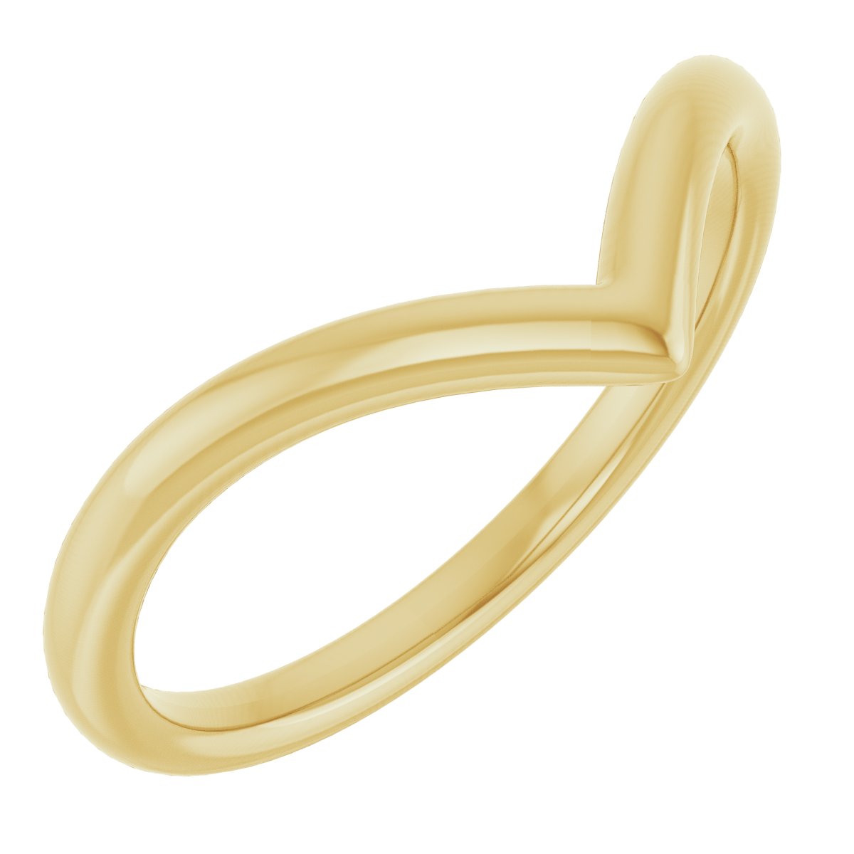 Contour Band in 14K Yellow Gold