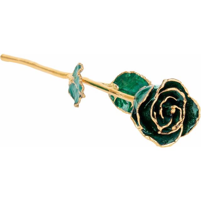 
                  
                    24k Gold Trimmed Sparkle Roses
                  
                