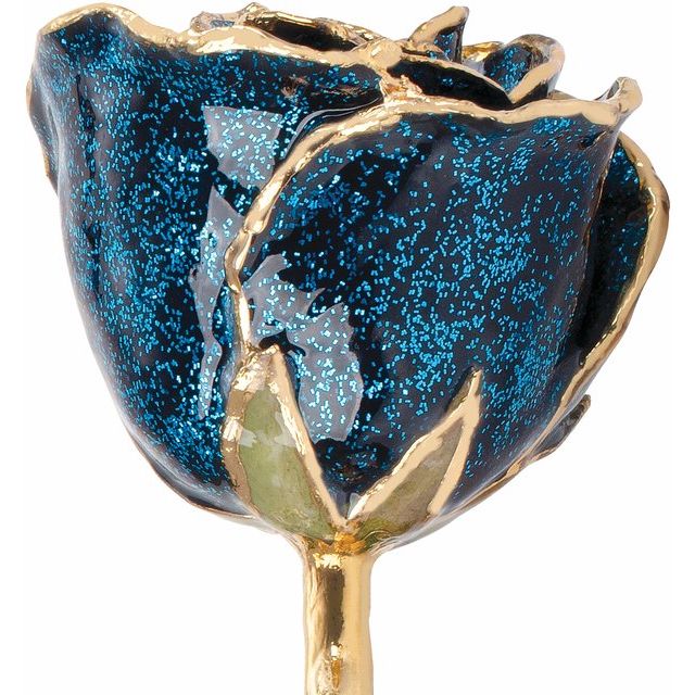 
                  
                    24k Gold Trimmed Sparkle Roses
                  
                