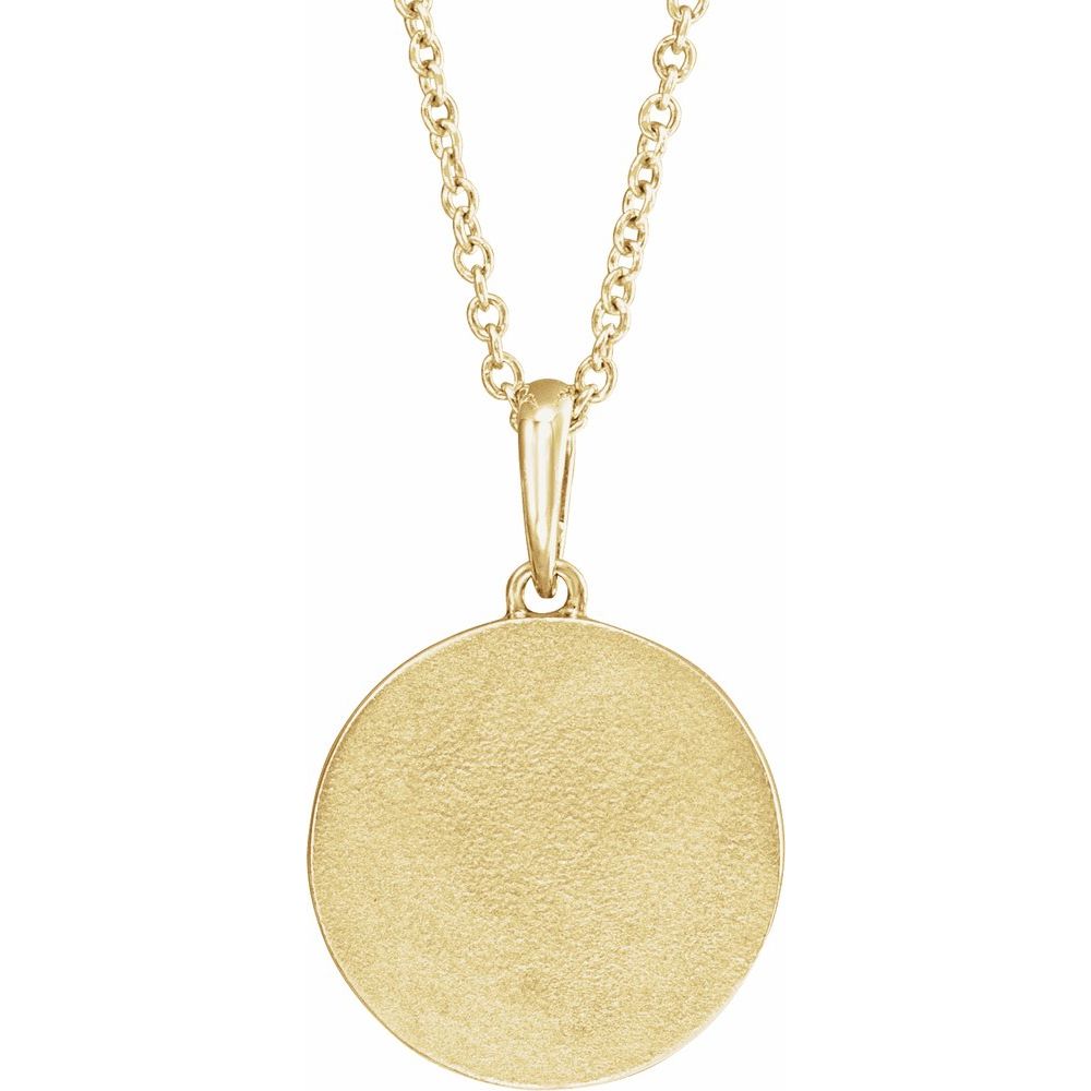 
                  
                    14K Yellow Natural Multi-Gemstone Petite Moon & Star 18" Necklace
                  
                