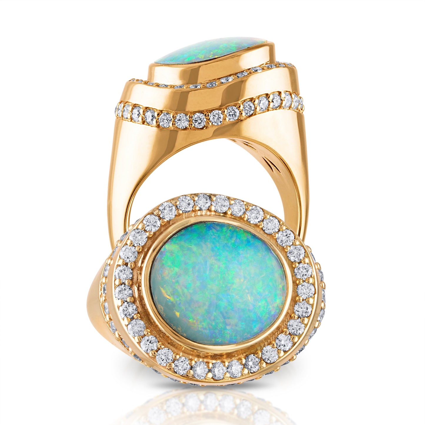 Australian Opal Luminary Ring
