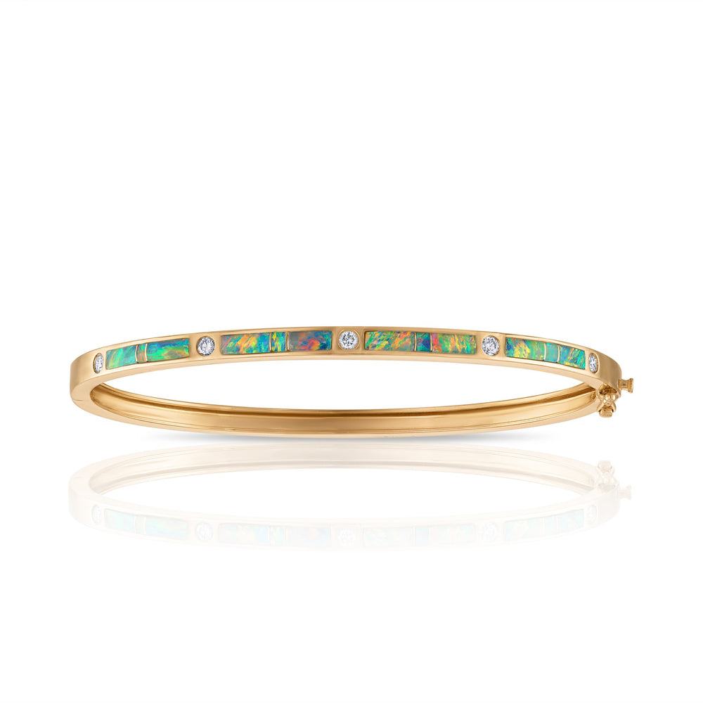 Solid Gold Bangle