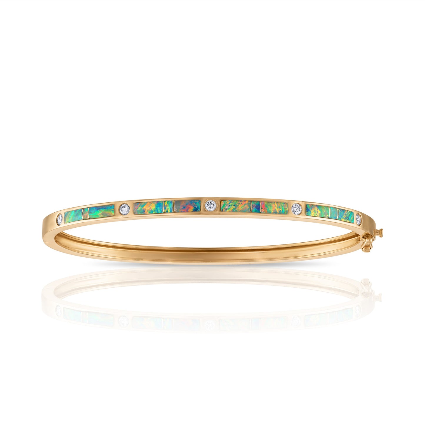 Solid Gold Bangle