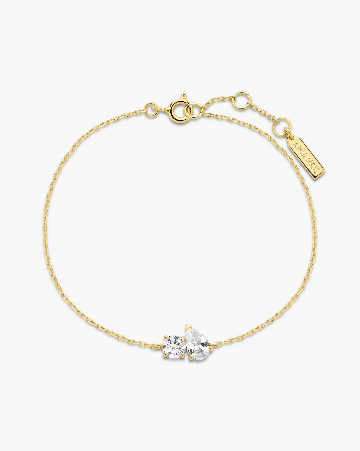 Gold Toi & Moi Bracelet