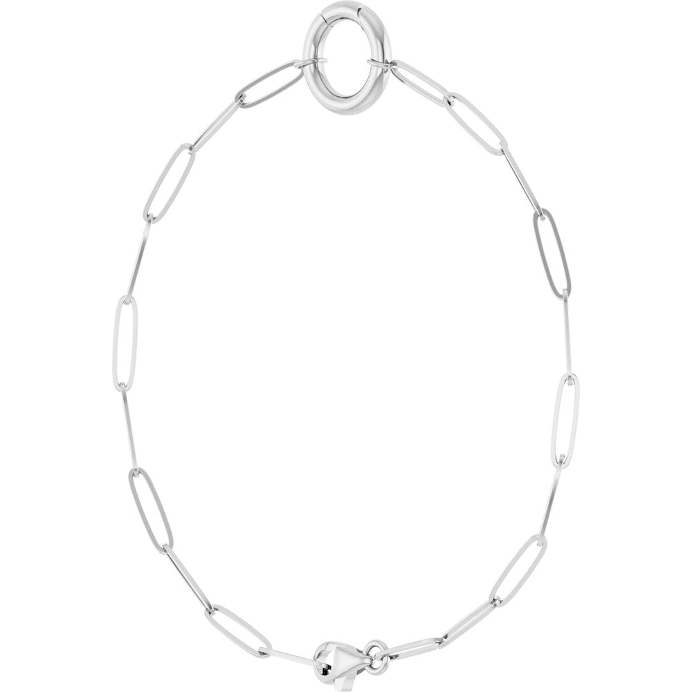 Sterling Silver Charm 7" Bracelet