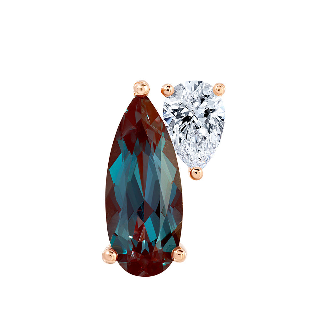 Alexandrite & Diamond Pendant(PENDANT ONLY)