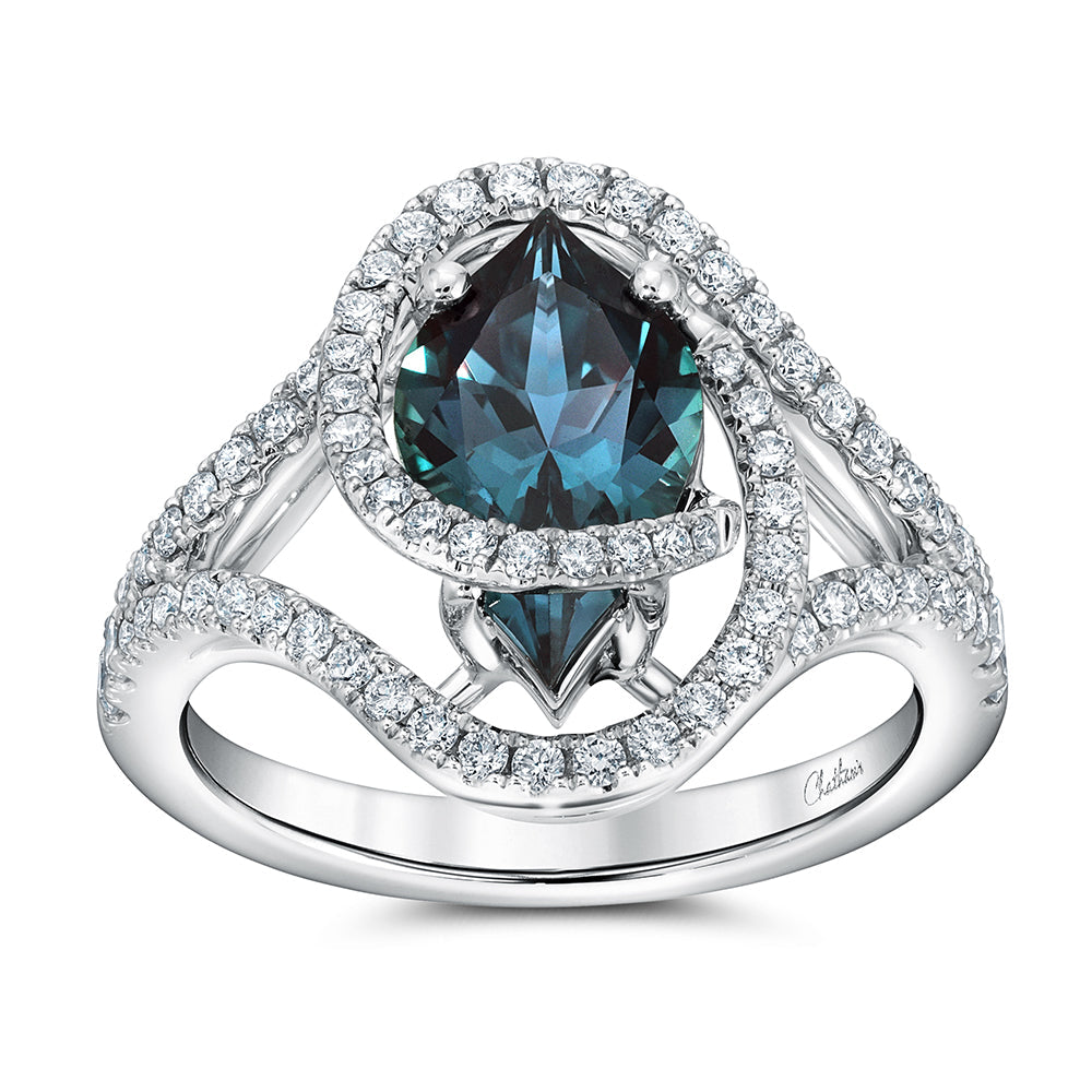 Alexandrite & Diamond Ring