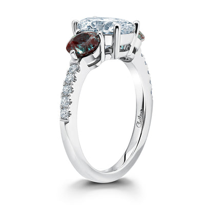 Alexandrite & Diamond Ring