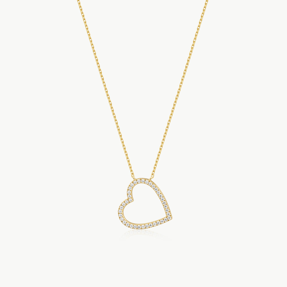 Gold Heart Necklace