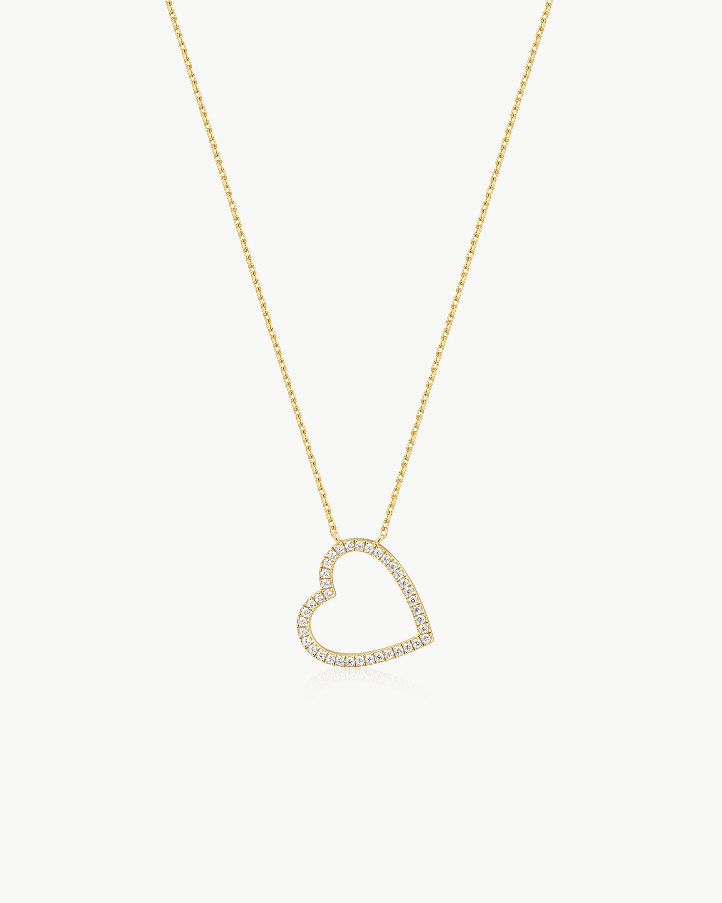 Gold Heart Necklace